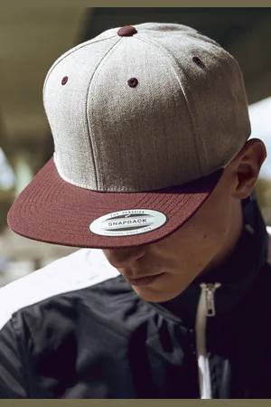 Flexfit Classic Snapback 2-Tone h.šedá/kaštanová