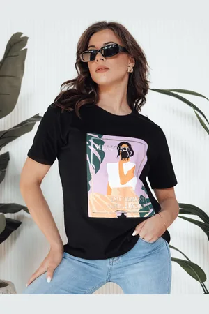 D-Street T-shirt damski MEMORY czarny