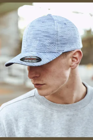 Flexfit Jacquard Knit modrá