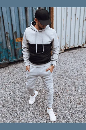 D-Street Dres męski szaro-czarny