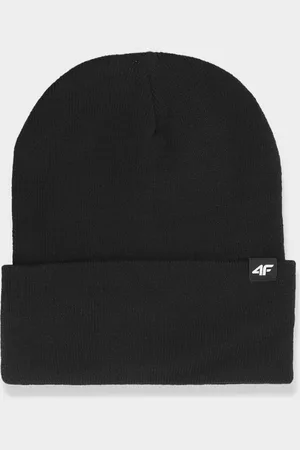 4F Zimní Čepice Unisex Černá WAW24