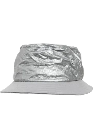 Flexfit Klobouk z mačkaného papíru bucket stříbrný