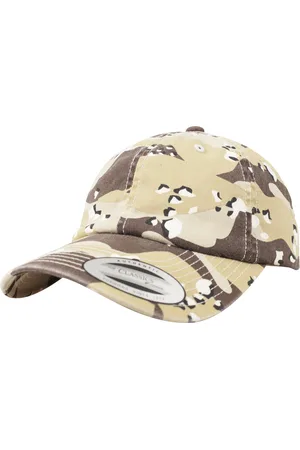 Flexfit Low Profile Camo Washed Cap retro pouštní kamufláž
