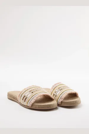 Trendyol Beige Hand Knitted Sequined Women