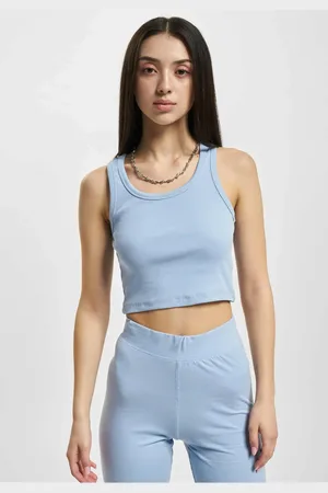 DEF BASE Tanktop modrý