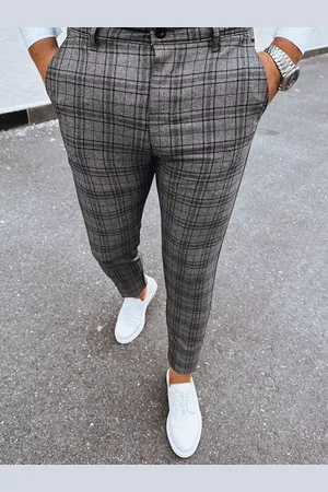 D-Street Pánské kalhoty chinos Barva tmavě