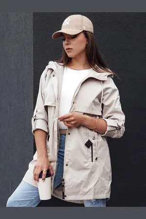 D-Street Kurtka parka damska STYLE QUEEN szara