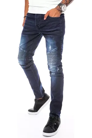 D-Street Modré pánské džíny slim fit