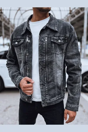 D-Street Kurtka męska jeansowa czarna