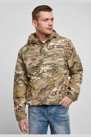 Brandit Fleece Pull Over Windbreaker taktická kamufláž
