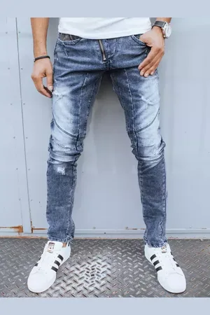 D-Street Modré pánské džíny slim fit