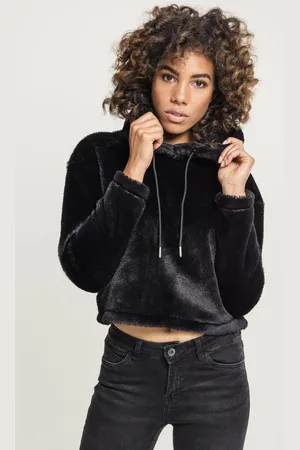 Urban classics Dámská oversize Short Teddy Hoody