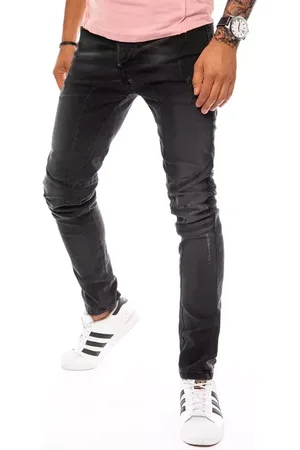 D-Street Černé pánské džíny slim fit