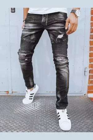 D-Street Černé pánské džíny slim fit