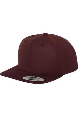 Flexfit Klasický Snapback kaštanové barvy