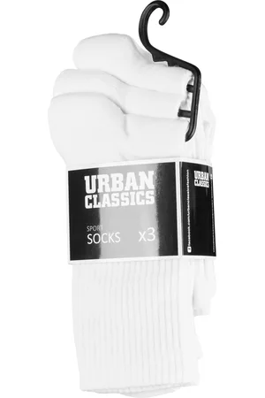 Urban classics Sportovní ponožky 3-Pack bílé