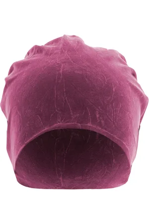 MSTRDS Stonewashed Jersey Beanie fialová