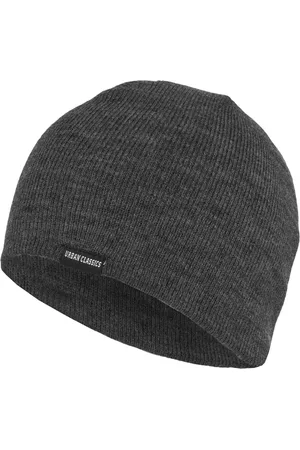 Urban classics Základní Beanie dřevěné uhlí