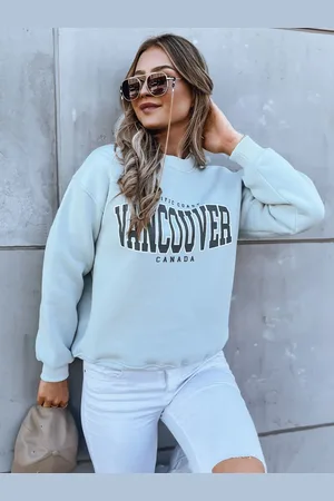 D-Street Dámská oversize mikina VANCOUVER Barva mintová