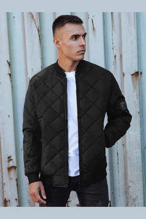 D-Street Kurtka męska pikowana bomber jacket czarna