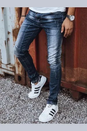 D-Street Modré pánské džíny slim fit