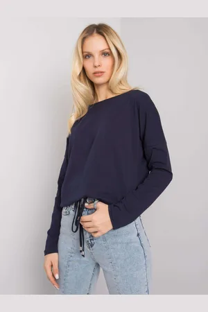 BASIC FEEL GOOD Blouse-RV-BZ-5122.08P-navy blue