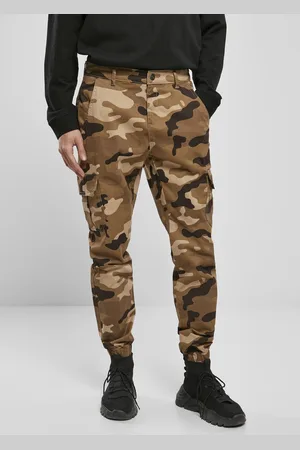 Urban classics Camo Cargo Jogging Kalhoty 2.0 temná kamufláž