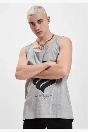 Rocawear Pánské tílko Basic New York šedé/černé