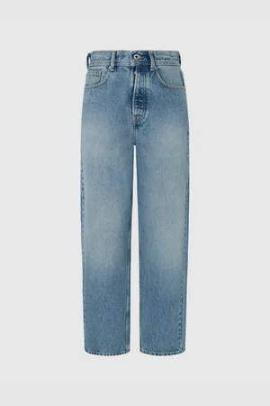 Pepe Jeans Světle modré dámské straight fit džíny - Dámské