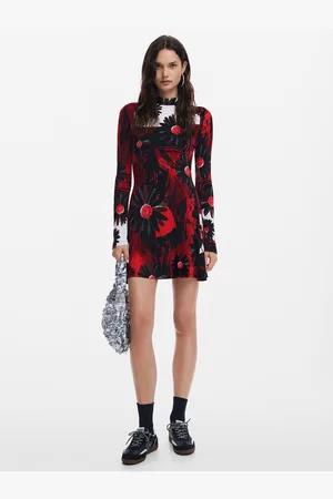 Desigual Dámské květované šaty Nantes Lacroix - Dámské