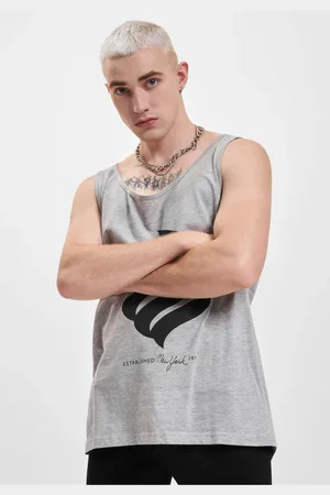 Rocawear Pánské tílko Basic New York šedé/černé
