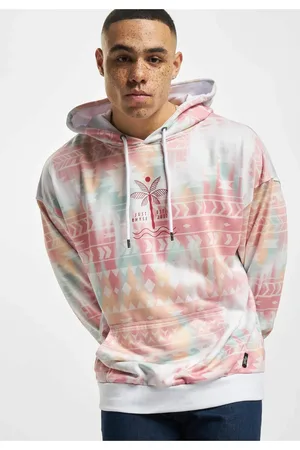 Just Rhyse Pánská mikina Pocosol Hoody vzorovaná/bílá