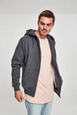Urban classics Pánská mikina na zip