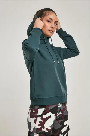 Urban classics Ladies Hoody bottlegreen