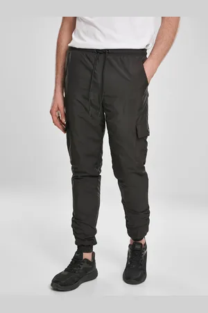 Urban classics Cargo Nylon Track Pants černé