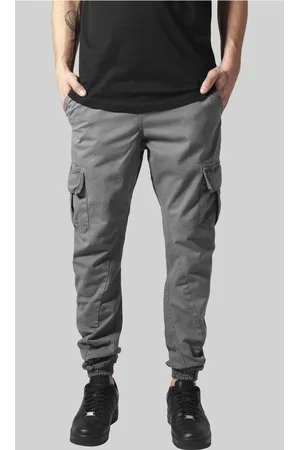 Urban classics Cargo Jogging Kalhoty tmavě šedé