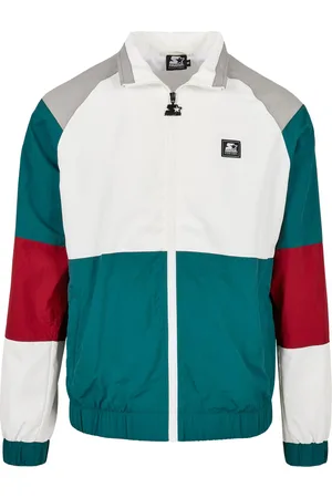 STARTER BLACK LABEL Starter Color Block Retro Jacket retro grn/wht/brick rd/grey