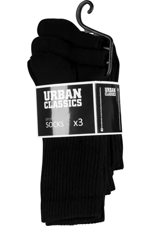 Urban classics Sportovní ponožky 3-Pack černé