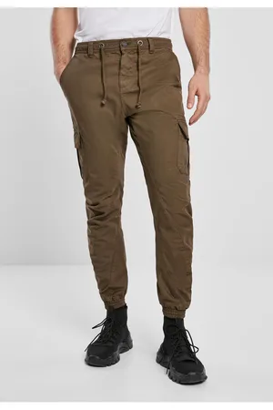 Urban classics Cargo Jogging Kalhoty tmavé barvy