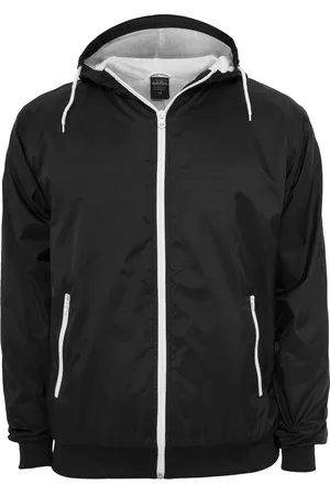 Urban classics Kontrastní Windrunner blk/wht