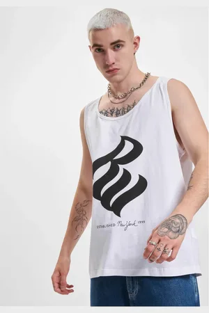 Rocawear Pánské tílko Basic New York bílé/černé