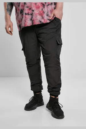 Urban classics Cargo Nylon Track Pants černé