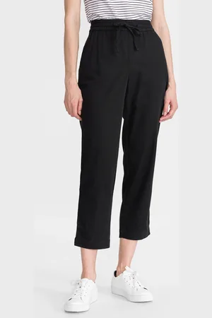 GAP Kalhoty easy straight pull-on pants - Dámské