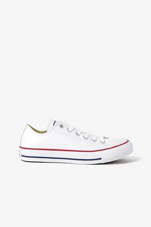 Converse Bílé kožené tenisky Chuck Taylor All Star Leather - unisex