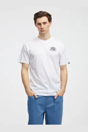 Vans Bílé pánské tričko Positive Attitude - Pánské