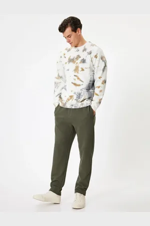 Koton Basic Sweatpants with Waist Tie and Pocket Detail, Cotton