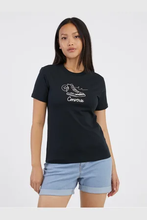 Converse Černé dámské tričko - Dámské