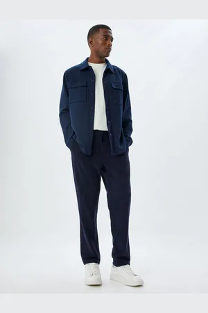 Koton Zippered Pocket Cotton Blend Raised Waist Tied Sweatpants