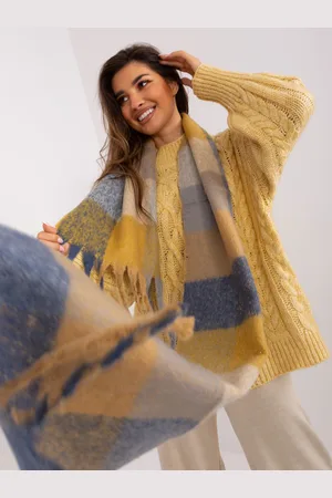 Wool Fashion Italia Scarf-AT-SZ-2311501.32-dark yellow