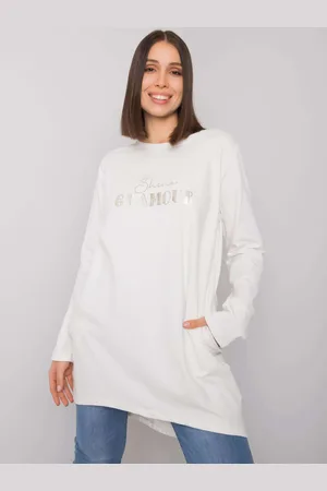 RELEVANCE Tunic-RV-TU-7277.76P-ecru
